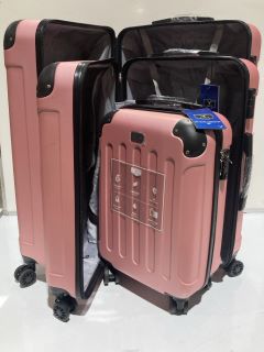 LUGG SKYWANDER 29" TRAVEL SUITCASE IN PINK