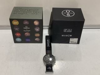 MISSION TO THE MOON BIOCERAMIC MOON SWATCH COLLECTION OMEGA X SWATCH RRP £240