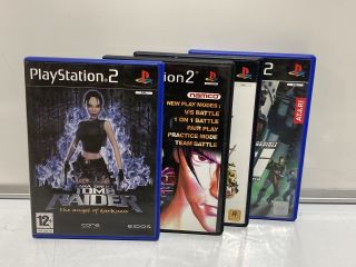 BOX OF ASSORTED ITEMS TO INCLUDE TOMB RAIDER PLAYSTATION 2 GAME