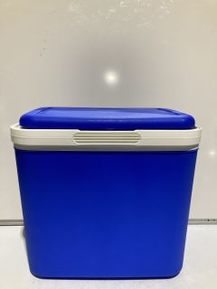 30L COOLER BOX HOT/COLD INSULATED BLUE