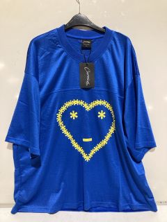 CARSICKO CREW T-SHIRT BLUE SIZE XL