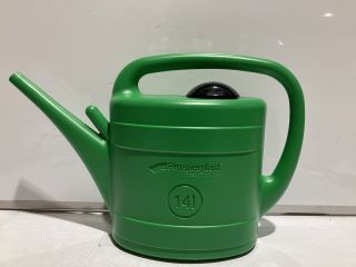 BLACK WATER WASTE CONTAINER TO INCLUDE PROSPERPLAST PLASTIC PRODUCTS GREEN WATERING CAN 14L