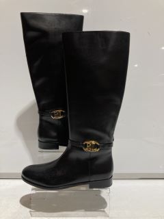 RALPH LAUREN BRIDGETTE-BO-TAL BLACK SIZE 5 TOTAL RRP £269