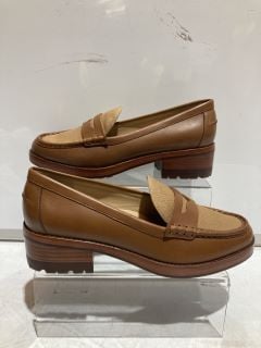 RALPH LAUREN WREN LOAFER COLOUR BROWN SIZE 8 TOTAL RRP £219