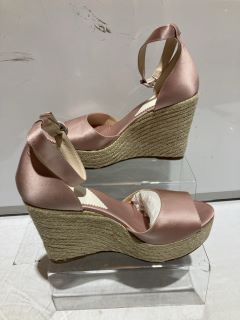 PENELOPE CHILVERS CORFU ESPA ROSE CORFU ATELIER SATIN ESPADILLE SIZE 40 TOTAL RRP £159