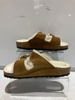 BIRKENSTOCK ARIZONA SHEARLING COLOUR MINK SIZE 4.5 TOTAL RRP £130