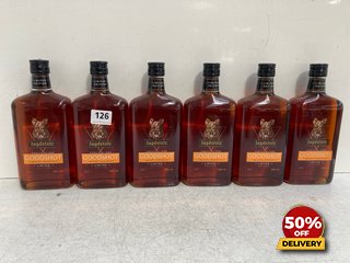 6 X BOTTLES OF JAGDSTOLZ GOOD SHOT LIMITED EDITION 70CL 38% VOL (WE OPERATE A CHALLENGE 25 POLICY. 18+ ID MAY BE REQUIRED UPON COLLECTION/DELIVERY, E.G. A VALID PASSPORT OR PHOTO DRIVING LICENCE): LO