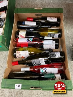 12 X BOTTLES OF ASSORTED WINES TO INCLUDE BEDFORD'S WINEMAKER'S COLLECTION CHARDONNAY 75CL 13% VOL (WE OPERATE A CHALLENGE 25 POLICY. 18+ ID MAY BE REQUIRED UPON COLLECTION/DELIVERY, E.G. A VALID PAS