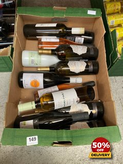 12 X BOTTLES OF ASSORTED WINES TO INCLUDE VEGADELPAS VERDEJO RUEDA DRY WHITE WINE 2022 75CL 13.5% VOL (WE OPERATE A CHALLENGE 25 POLICY. 18+ ID MAY BE REQUIRED UPON COLLECTION/DELIVERY, E.G. A VALID