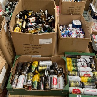 (COLLECTION ONLY) PALLET OF ASSORTED DRINKS TO INCLUDE MAD SQUIRREL ROADKILL NEW ENGLAND IPA ALE 6.5% VOL 440ML ( B.B.DATE 15.04.2025 ), WE OPERATE A CHALLENGE 25 POLICY. 18+ ID MAY