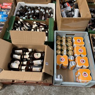 (COLLECTION ONLY) PALLET OF ASSORTED DRINKS TO INCLUDE HOBGOBLIN GOLD BEER 4.2% VOL 568ML ( B.B DATE 31.07.25 ), WE OPERATE A CHALLENGE 25 POLICY. 18+ ID MAY BE REQUIRED UPON COLLEC