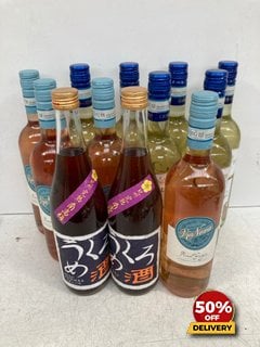 12 X BOTTLES OF ASSORTED WINE TO INCLUDE CANALETTO PINOT GRIGIO DELLE VENEZIE 2023 75CL 12% VOL (WE OPERATE A CHALLENGE 25 POLICY. 18+ ID MAY BE REQUIRED UPON COLLECTION/DELIVERY, E.G. A VALID PASSPO