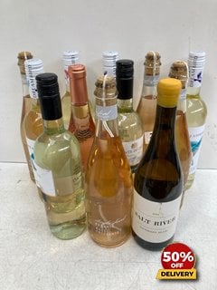 12 X BOTTLES OF ASSORTED ALCOHOL TO INCLUDE DREAMBIRD PINOT GRIGIO ESTATE SELECTION 750ML 12% VOL (WE OPERATE A CHALLENGE 25 POLICY. 18+ ID MAY BE REQUIRED UPON COLLECTION/DELIVERY, E.G. A VALID PASS