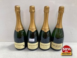 4 X BOTTLES OF CHAMPAGNE BRUNO PAILLARD REIMS FRANCE PREMIERE CUVÉE EXTRA BRUT 750ML 12% VOL (WE OPERATE A CHALLENGE 25 POLICY. 18+ ID MAY BE REQUIRED UPON COLLECTION/DELIVERY, E.G. A VALID PASSPORT