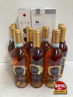 12 X BOTTLES OF ASSORTED WINE TO INCLUDE PASSITO DI PANTELLERIA 50CL 14.5% VOL (WE OPERATE A CHALLENGE 25 POLICY. 18+ ID MAY BE REQUIRED UPON COLLECTION/DELIVERY, E.G. A VALID PASSPORT OR PHOTO DRIVI