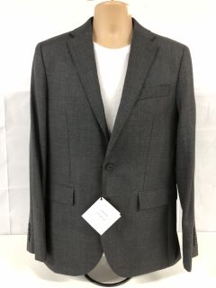 JOHN LEWIS S100 BIRDSEYE'S REGULAR FIT SUIT JACKET - GREY - SIZE: 40L - RRP.£170 (SUIT JACKET ONLY) (682690)