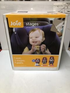 JOIE STAGES GROUP (0+/1/2) CHILD CAR SEAT - COAL - RRP.£160