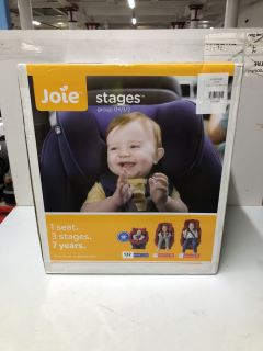 JOIE STAGES GROUP (0+/1/2) CHILD CAR SEAT - COAL - RRP.£160