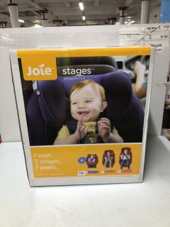 JOIE STAGES GROUP (0+/1/2) CHILD CAR SEAT - COAL - RRP.£160