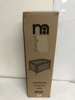 MOTHERCARE TRAVEL COT - GREY - RRP.£50