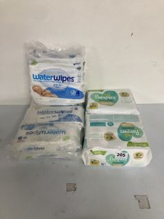 4 X PACKS OF BABY WIPES INC. PAMPERS HARMONIE COCO