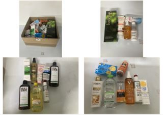 BOX OF BEAUTY PRODUCTS INC. L'ORÉAL FINE FLOWERS CLEASE,PURIFIES, SOFTENS ROSE & JASHMINE DRY & SENSITIVE SKIN GEL-CREAM WASH