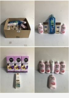 BOX OF BEAUTY PRODUCTS INC.GARNIER SKIN ACTIVE ROSE SOOTHING CLEANING MILK