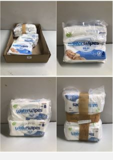 BOX OF WATER WIPES