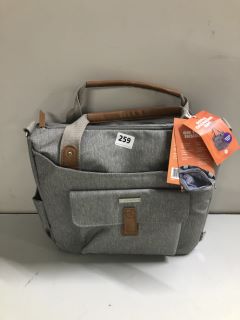 BABA B!NG ROMA CHANGING BAG - GREY