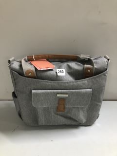 BABA B!NG ROMA CHANGING BAG - GREY