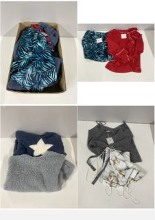 BOX OF CLOTHES TO INC JOHN LEWIS BORG STAR PJ SET (682690)