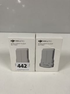 2 X DJI MINI 4 PRO INTELLIGENT FLIGHT BATTERY