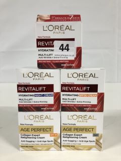 5 X L'ORÉAL PARIS BEAUTY PRODUCTS INC. L'ORÉAL PARIS REVITALIFT HYDRATING SPF30 MULTI-LIFT ANTI-WRINKLE CREAM