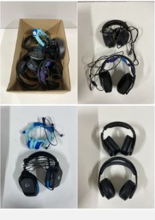 BOX OF GAMING HEADSETS TO INC G535 GAMING HEADSET