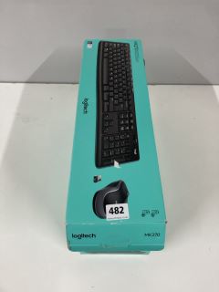 6 X LOGITECH KEYBOARDS TO INC LOGITECH MK270 WIRELESS KEYBOARD & MOUSE COMBO