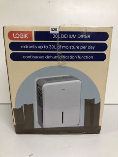 LOGIK 30 LITRE DEHUMIDIFIER