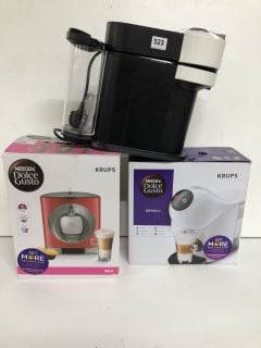 3 X COFFEE MACHINES TO INC NESCAFE DOLCE GUSTO KRUPS