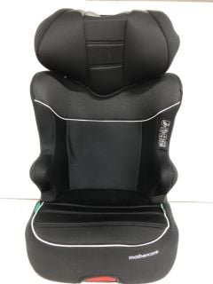 MOTHERCARE R129 ROWLEY BLACK MESH BABY CAR SEAT (MAX WEIGHT 18KG)