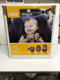 JOIE STAGES GROUP (0+/1/2) CHILD CAR SEAT - COAL - RRP.£160