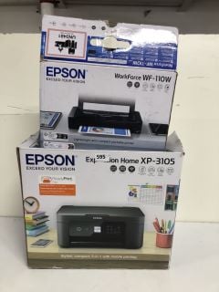 2 X EPSON PRINTERS INC EPSON EXPRESSION HOME XP-3105 PRINTER