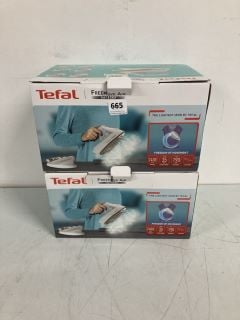 2 X TEFAL FREEMOVE AIR IRONS