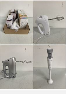 BOX OF KITCHEN APPLIANCES INC. BOSCH ERGO MIXX HAND MIXER