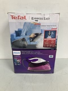 2 X STEAM GENERATING IRONS INC, TEFAL EXPRESS EASY