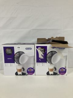 2 X DELONGHI NESCAFE DOLCE GUSTO GENIO COFFEE MACHINE