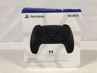 SONY PLAYSTATION 5 DUAL SENSE WIRELESS CONTROLLER - MIDNIGHT BLACK