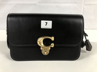 COACH STUDIO SHOULDER BAG - BLACK - RRP.£315 (282220)