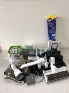 BOX OF ITEMS INC VACUUM CLEANER