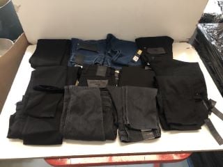 BOX OF CLOTHES INC WOMENS BLACK JEANS