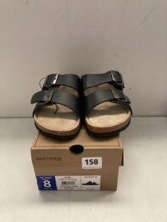 HERITAGE 63 WOMENS LEATHER SANDALS UK SIZE:8