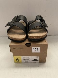 HERITAGE 63 WOMENS LEATHER SANDALS UK SIZE:6